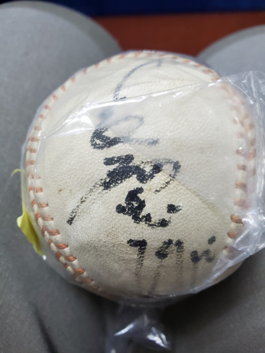 プロ野球 読売巨人軍 ジャイアンツ 長嶋茂雄選手直筆サインボール