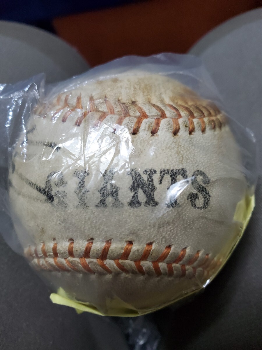 プロ野球 読売巨人軍 ジャイアンツ 長嶋茂雄選手直筆サインボール