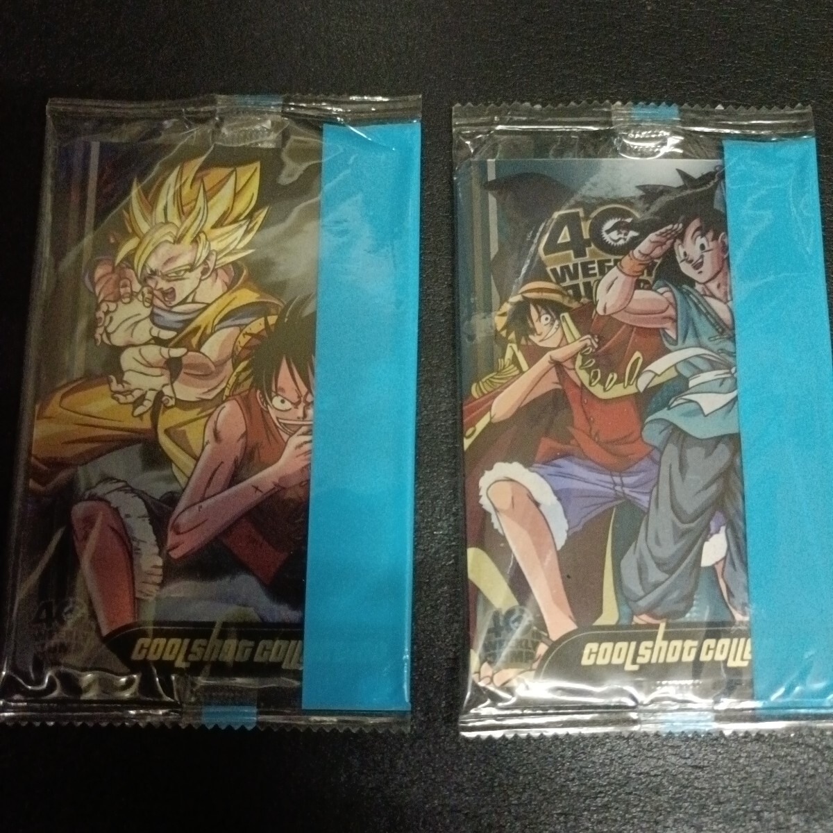 貴重な品 未開封 ドラゴンボール ワンピース ジャンプ 40周年 森永