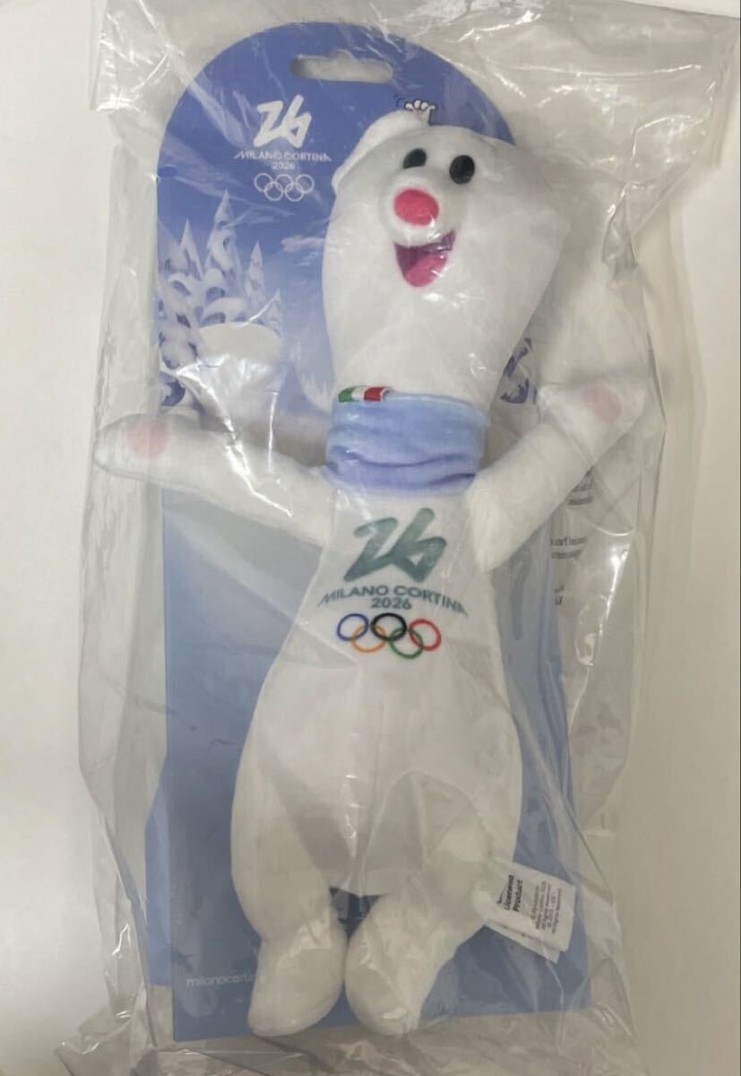 Tina ティナ オリンピック マスコット ぬいぐるみ ミラノ コルティナ