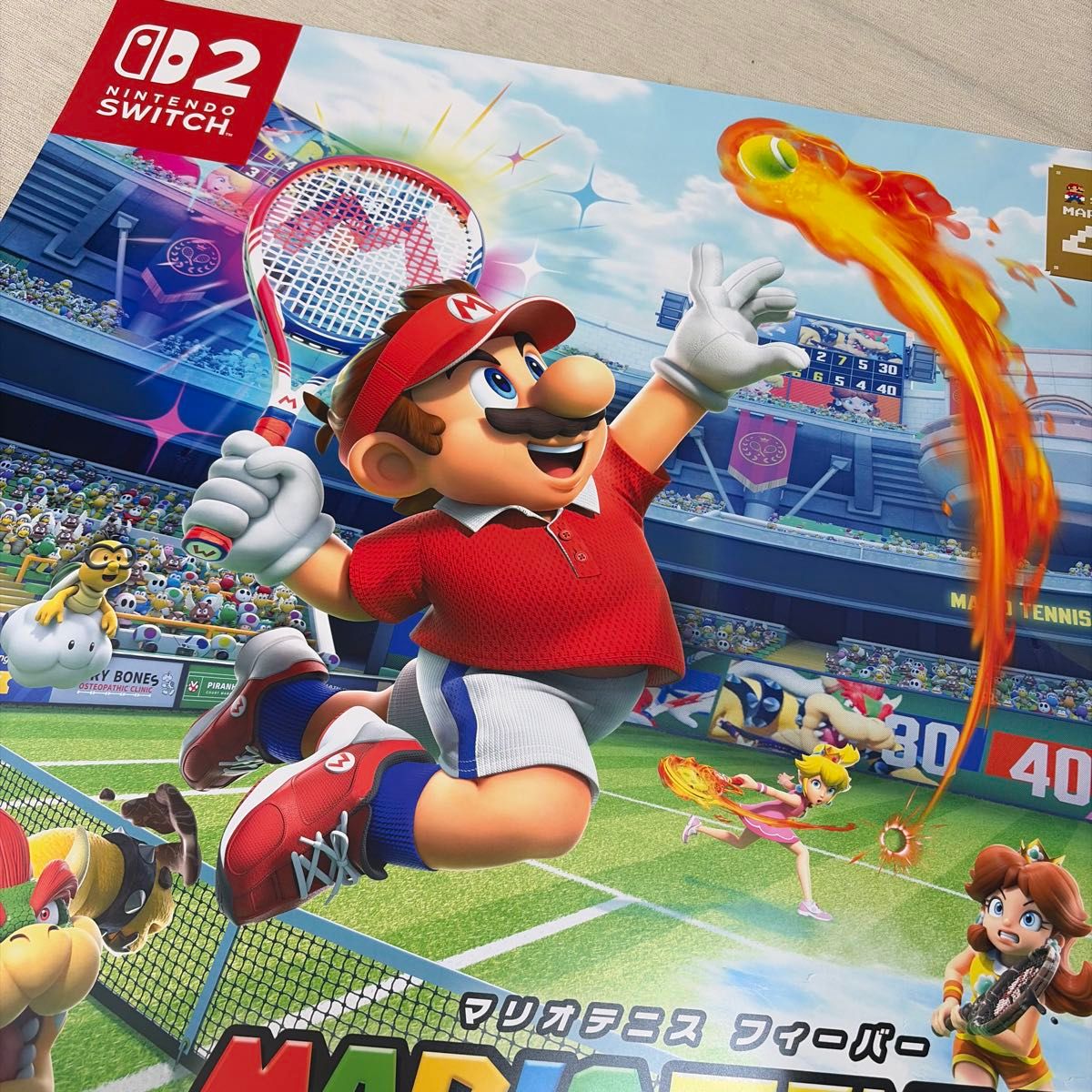 非売品 マリオテニス フィーバー Switch2 販促用B2ポスター｜Yahoo