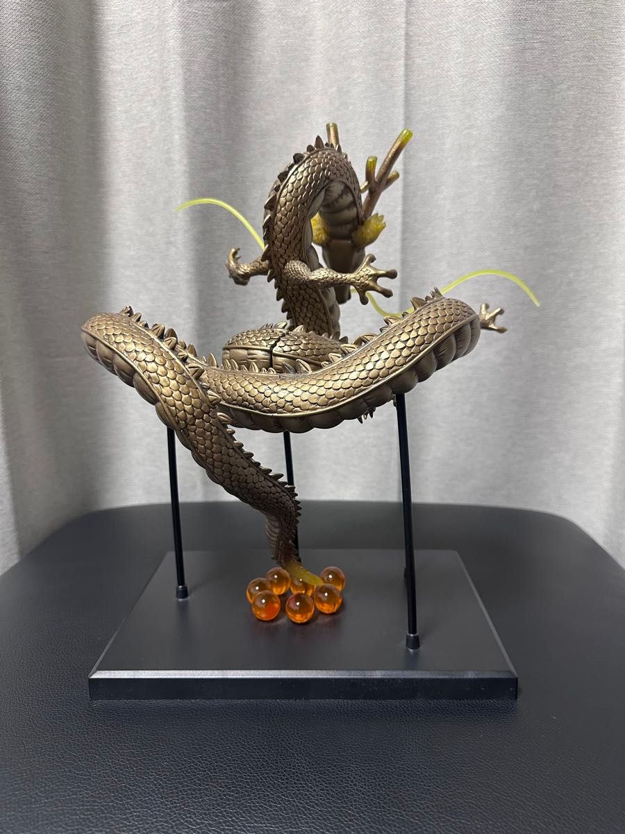 激レア】ドラゴンボール 神龍（シェンロン）金ver ガラポン限定 台座
