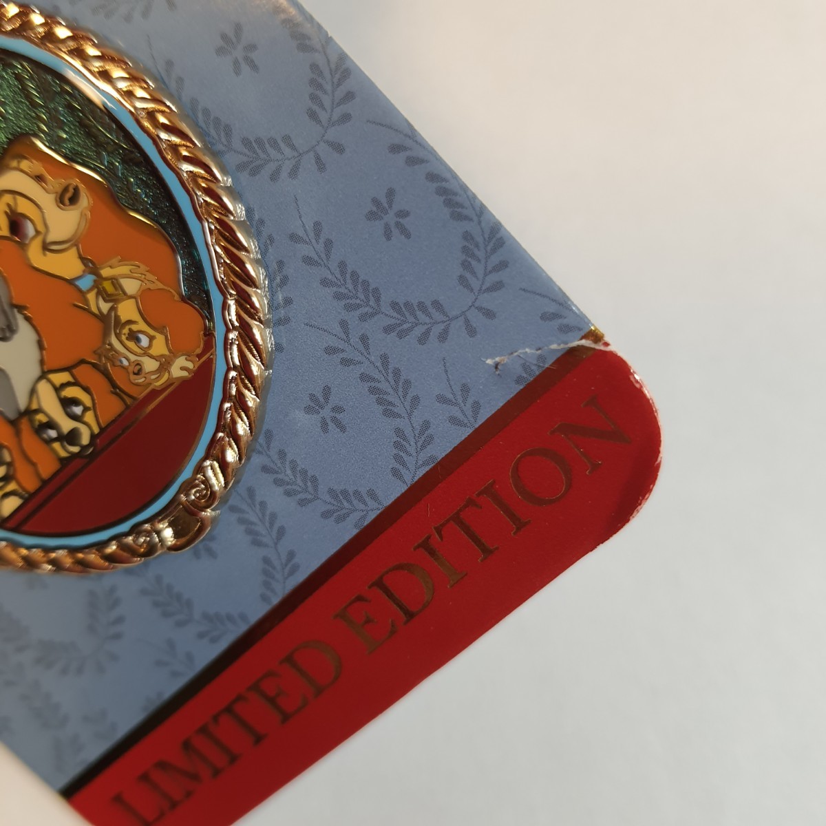 ディズニー ピンバッジ ピンバッチ 海外 わんわん物語 レディ トランプ