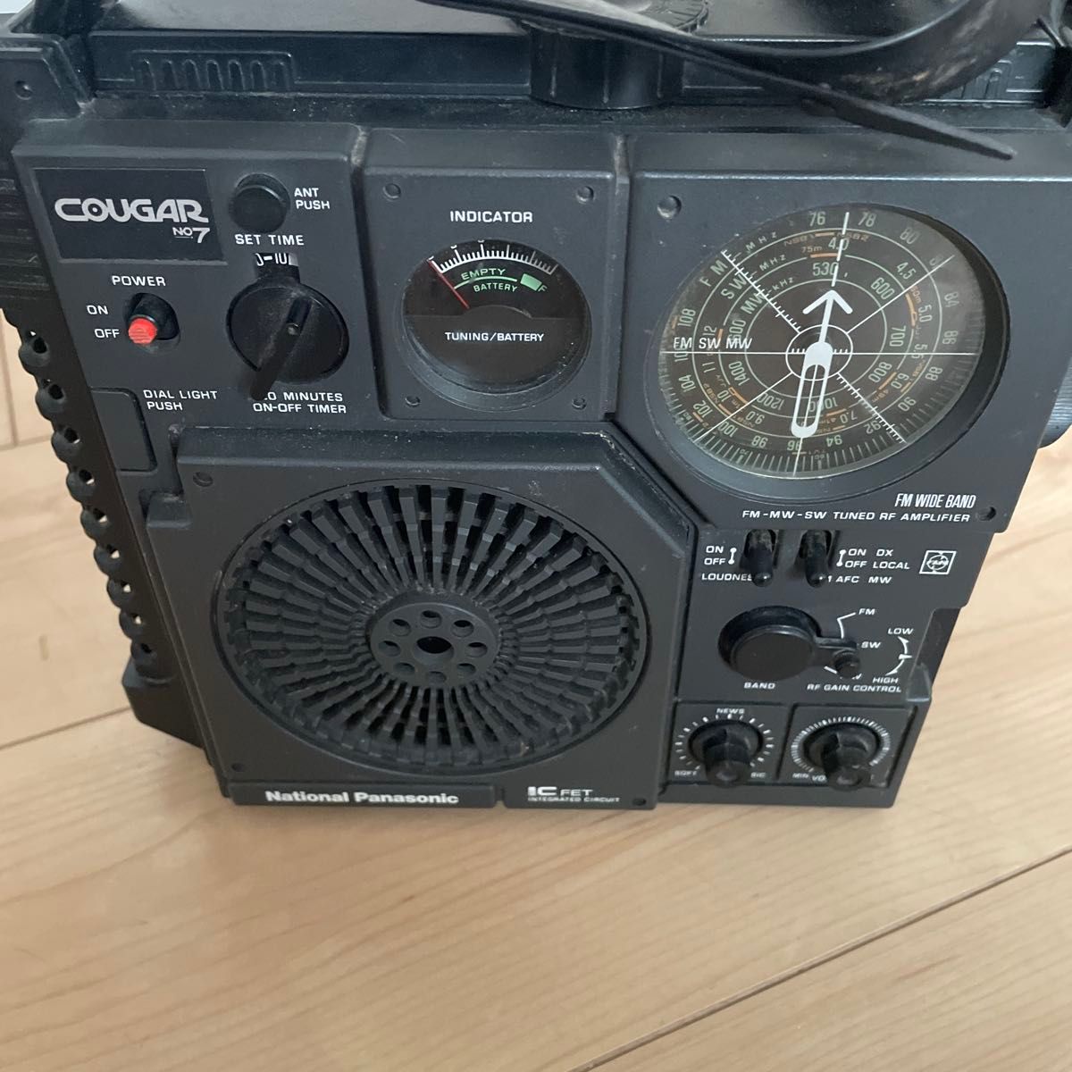 National パナソニック COUGAR NO 7 FM AM 短波 3バンドラジオ｜Yahoo