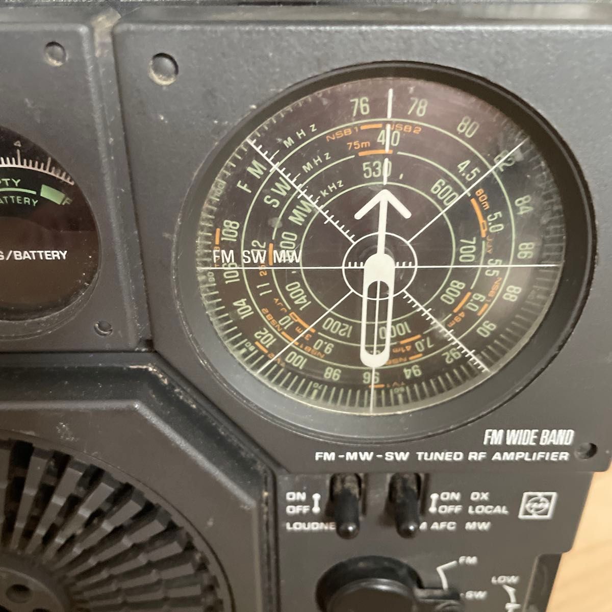 National パナソニック COUGAR NO 7 FM AM 短波 3バンドラジオ｜Yahoo