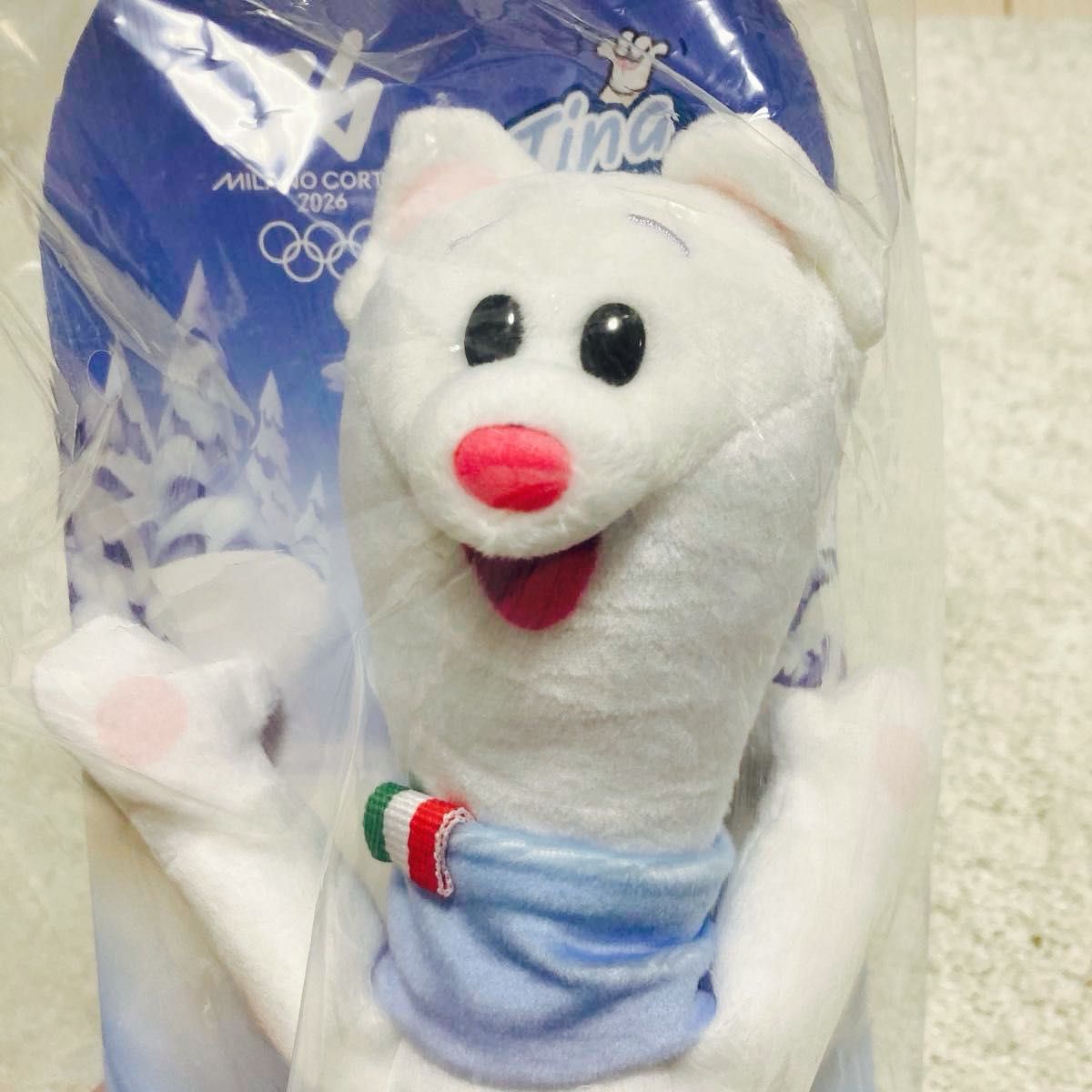 ミラノコルティナオリンピック 2026 マスコット Tina ティナ 27cm