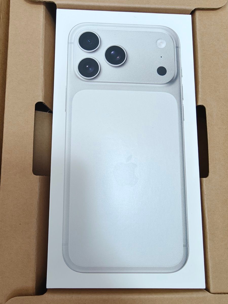 新品未開封iPhone 17 Pro Max 256GB シルバー 国内アップルストア品