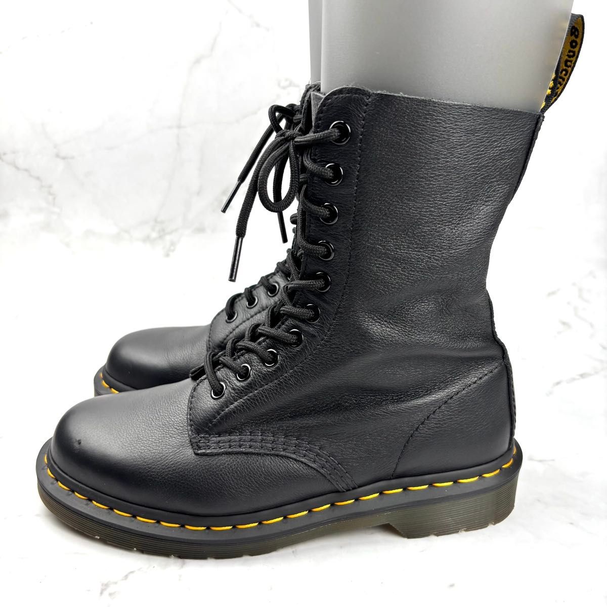 超美品】Dr Martens 黒 ブーツ UK6 レースアップ 10ホール ドクター