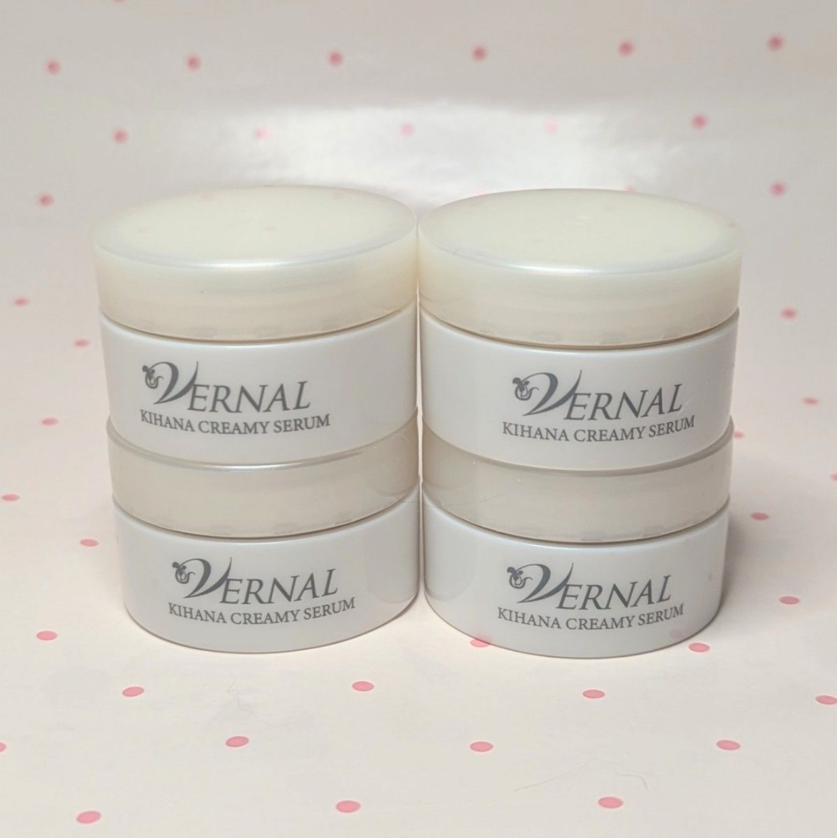 11月購入 ヴァーナル キハナクリーミーセラム 10g 4個 ヴァーナル キ