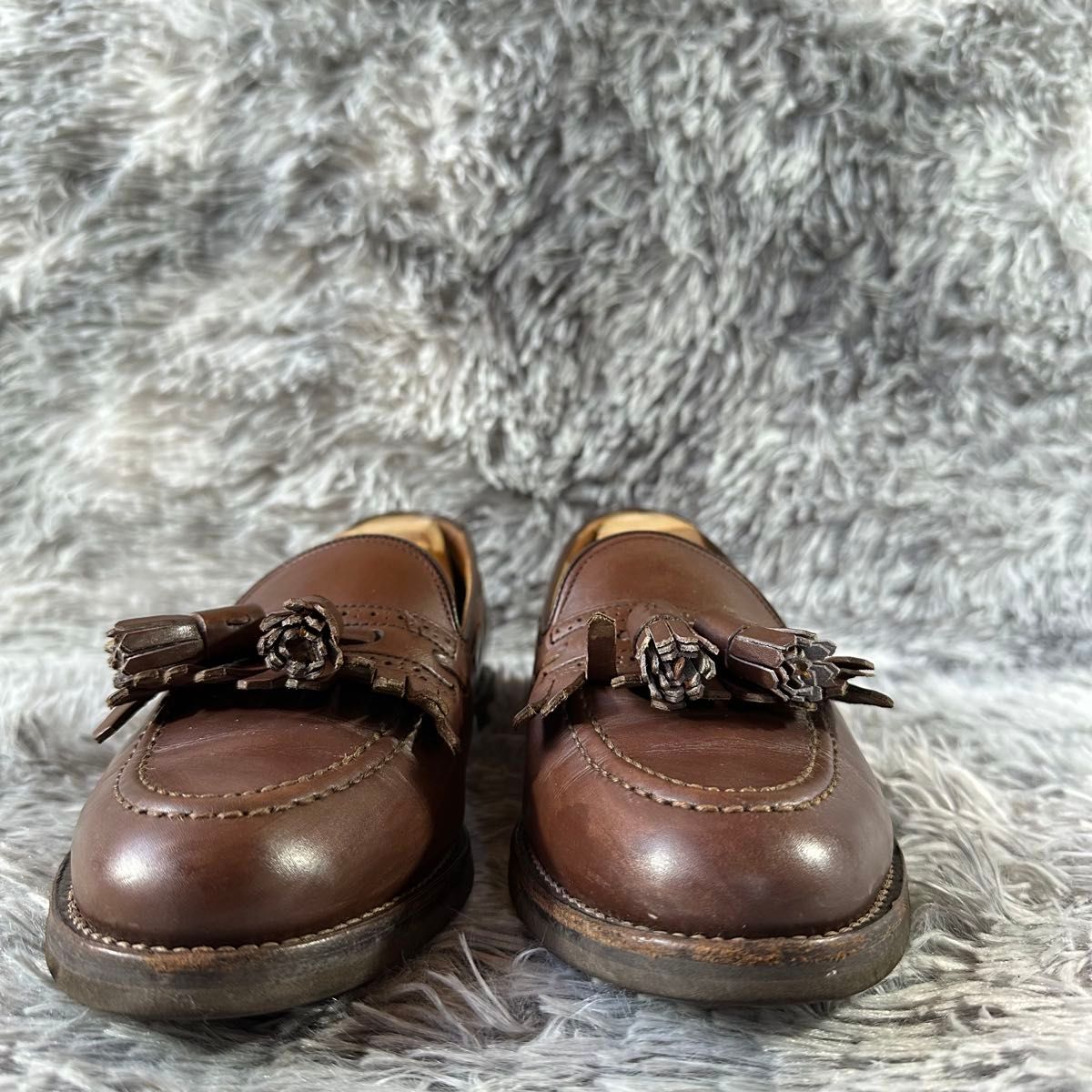 REGAL タッセルローファー ブラウン レザー 革靴 24 5㎝｜Yahoo!フリマ