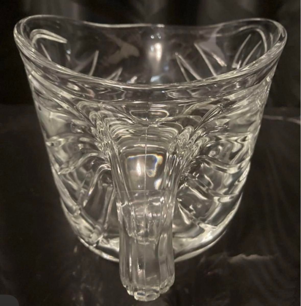 岡本太郎 ガラス製 まつげ アイスペール アンティーク 1978年物 【送料