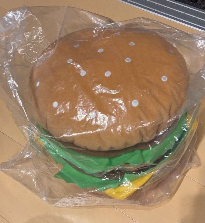 激レア】マクドナルド ハンバーガー型クッション 非売品 ビックマック