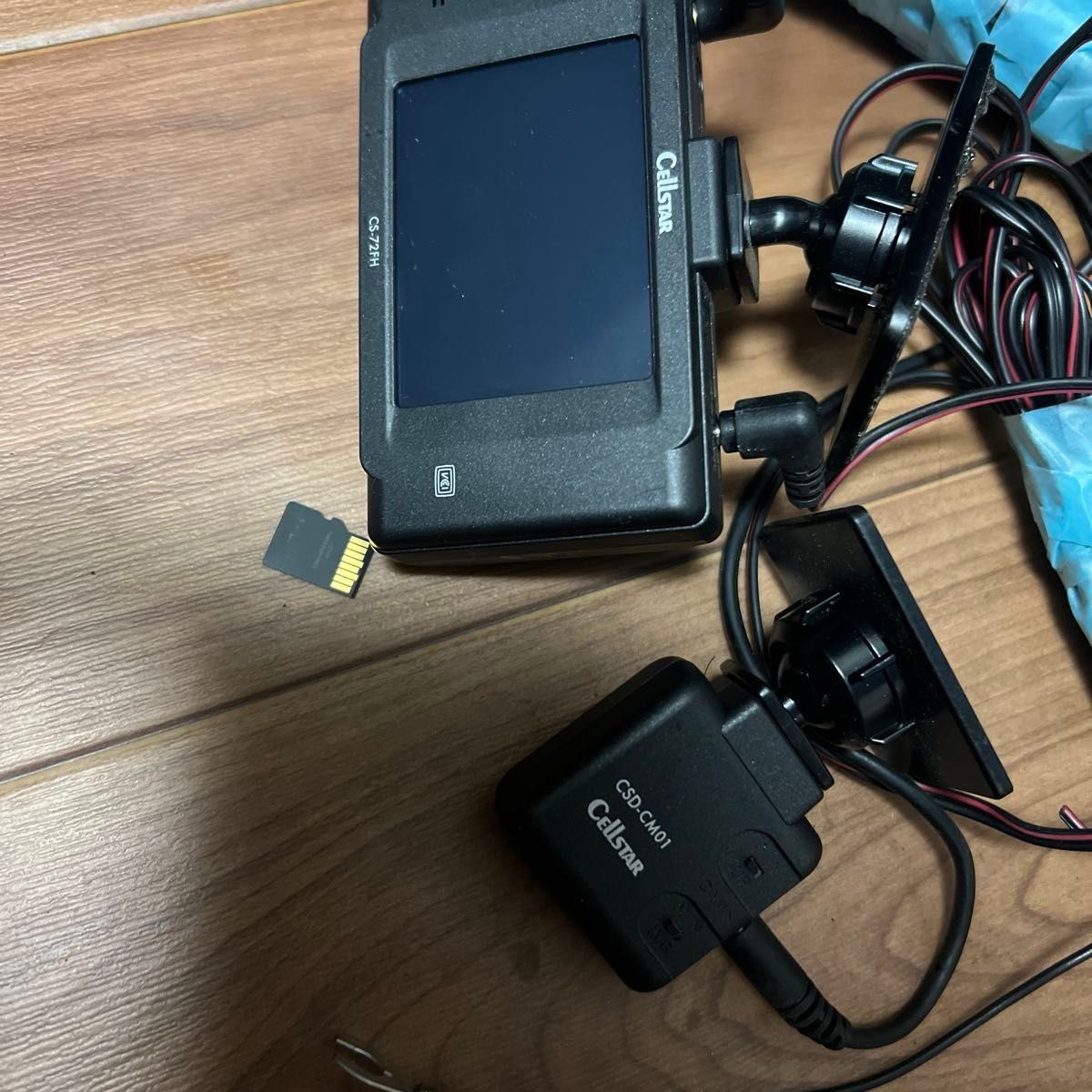 セルスター CS-72FH ドライブレコーダー 前後2カメラ 32GB SDカード付