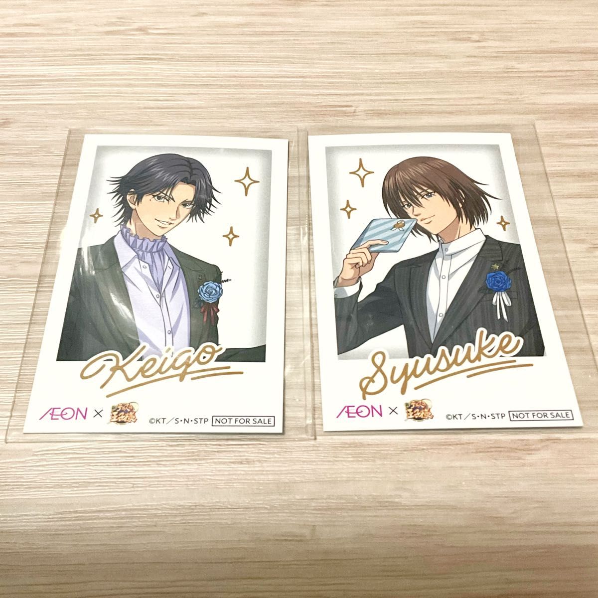 新テニスの王子様 イオンコラボ チェキ カード 跡部景吾 不二周助