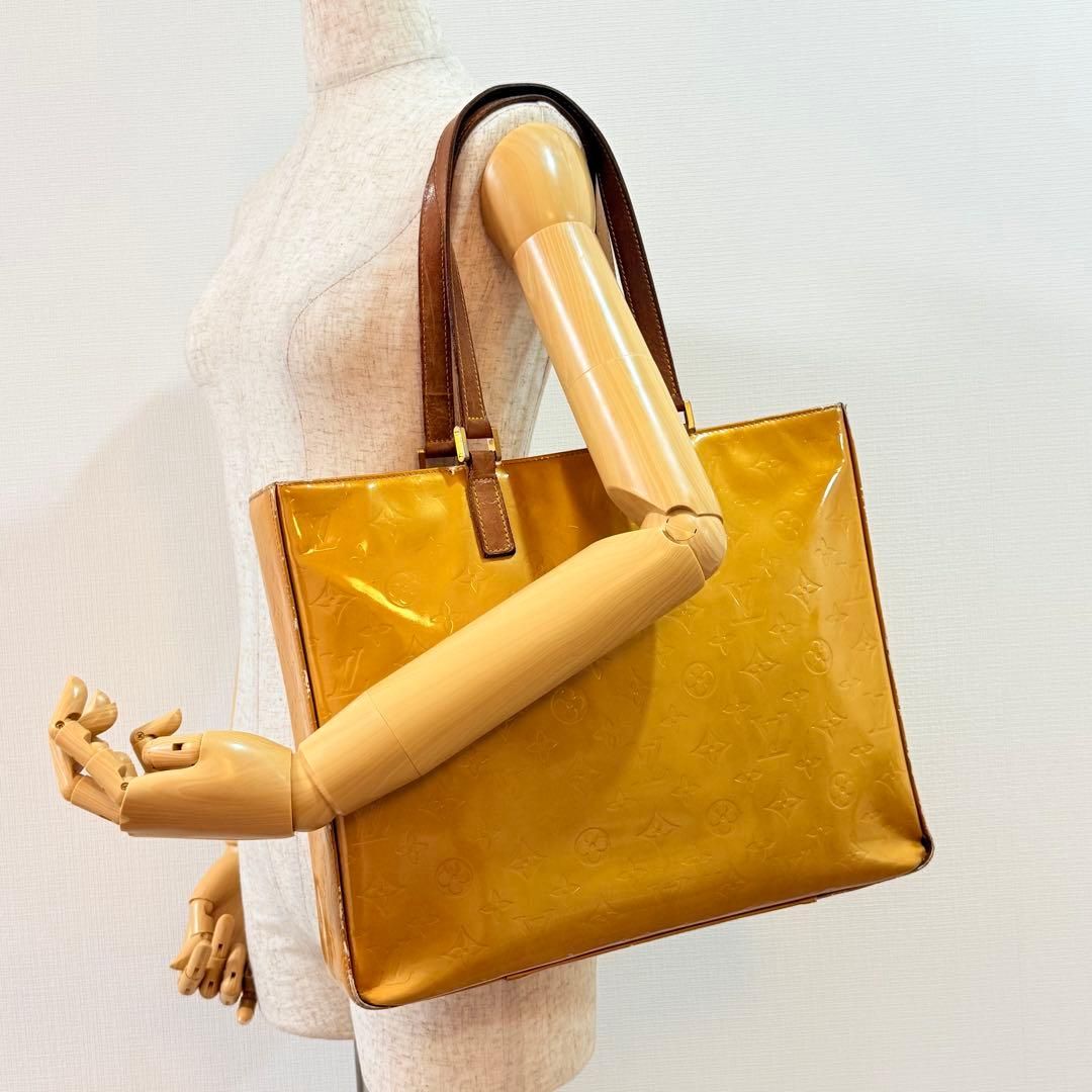 美品 ルイヴィトン コロンバス トートバッグ ヴェルニ M91023｜Yahoo