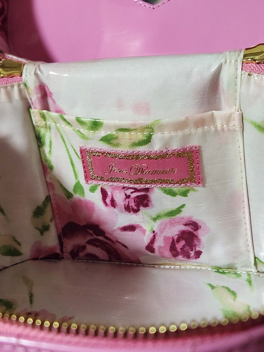 激レア ジーザスディアマンテ エナメルバニティバッグ ローズ｜Yahoo