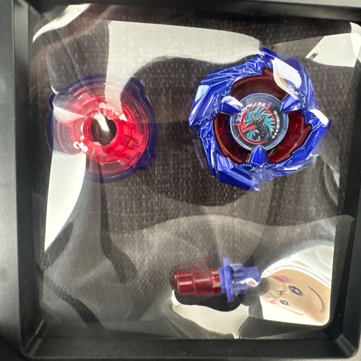 ベイブレードX BX-00 コバルトドレイク4-60F メタルコート ブルー ベイ