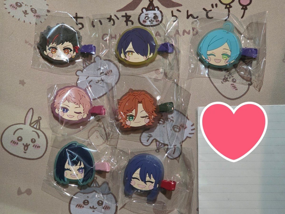 あんさんぶるスターズ あんスタ コレクション缶バッジ 前髪クリップ