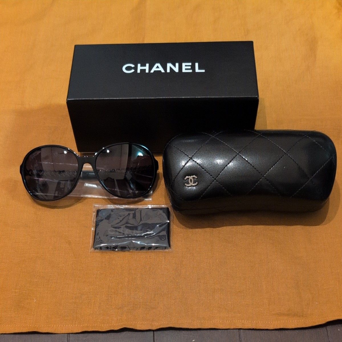 CHANEL シャネル サングラス ブラック ラウンド型｜Yahoo!フリマ（旧