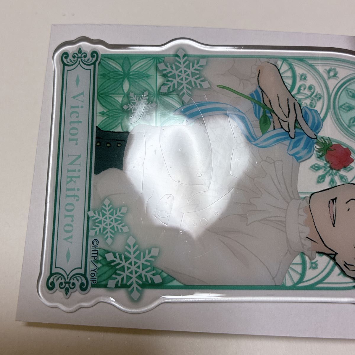 ユーリ on ICE ローソン ヴィクトル 2点セット キーホルダー 缶バッジ