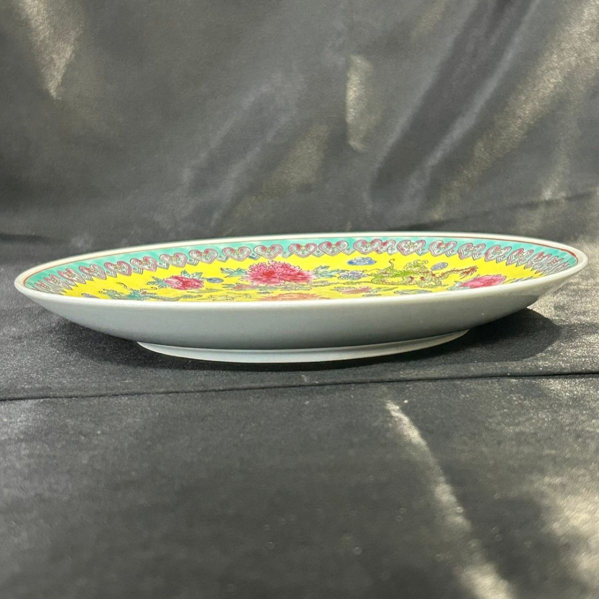 中国景徳鎮 粉彩 龍文 花文 飾皿 お皿 食器 AT105 13｜Yahoo!フリマ