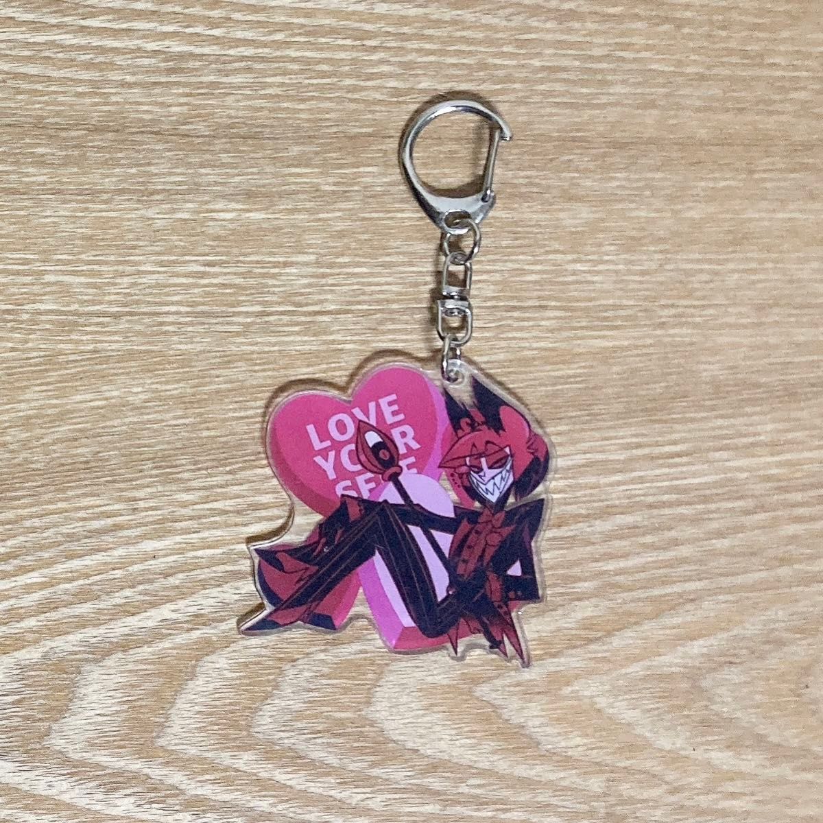 ハズビンホテル キーホルダー バレンタイン アラスター｜Yahoo!フリマ