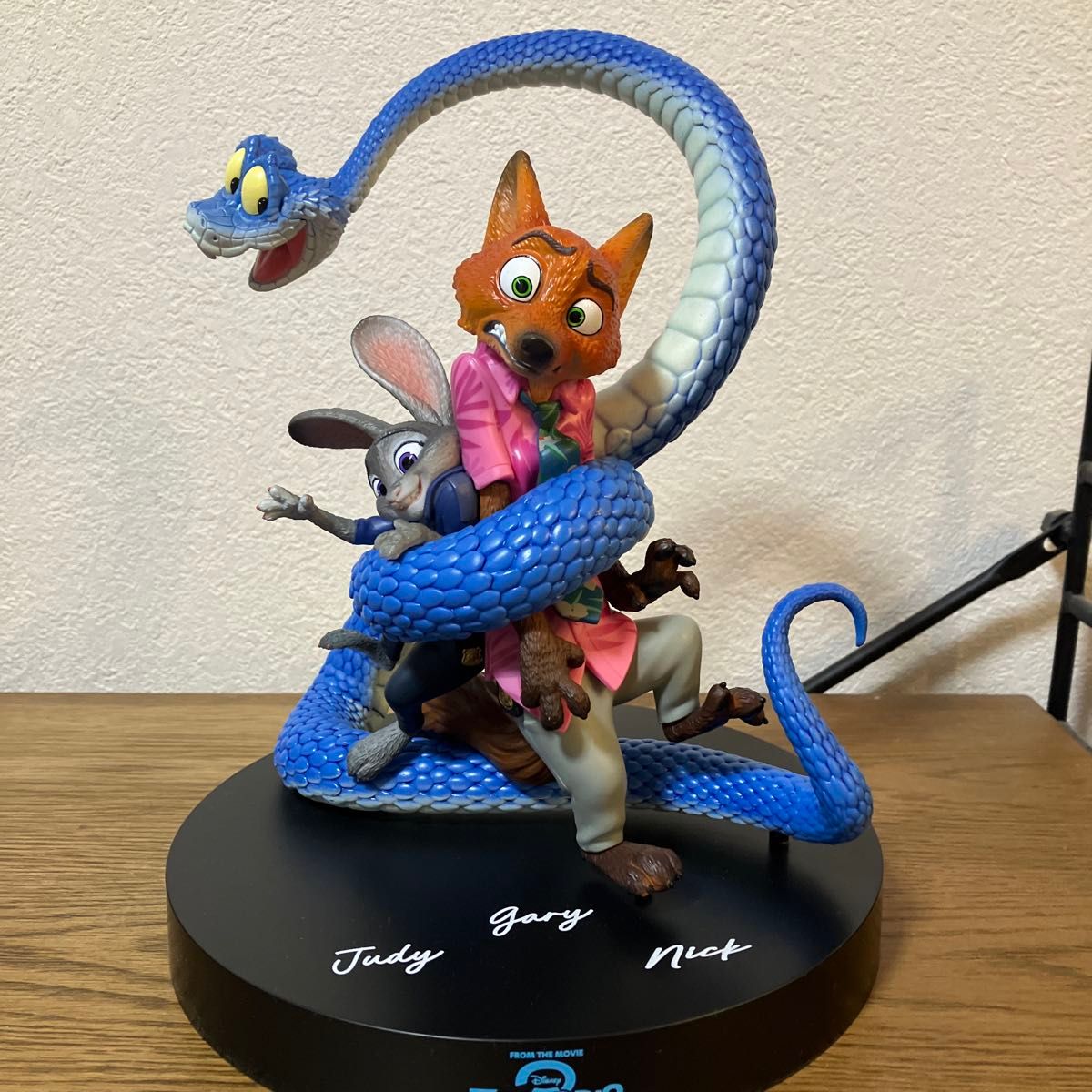 Happyくじ ズートピア2 A賞 ポスターフィギュア ゲイリーアクスタ