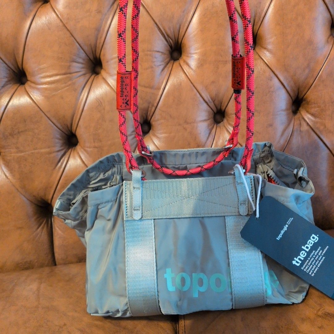 topologie Duffle Small オリーブグリーン 赤ストラップ付き｜Yahoo