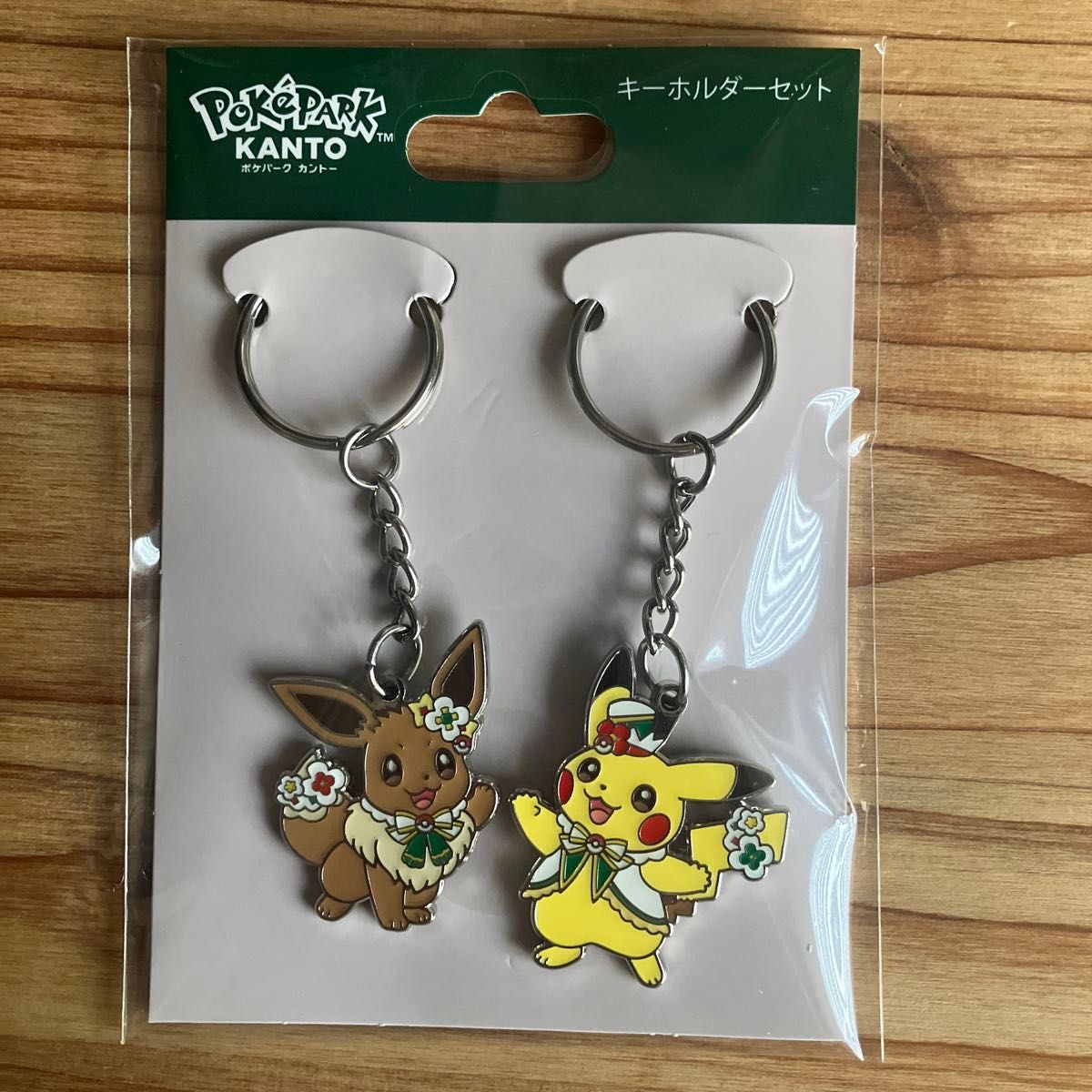 ポケパークカントー キーホルダーセット ピカチュウ イーブイ ポケモン