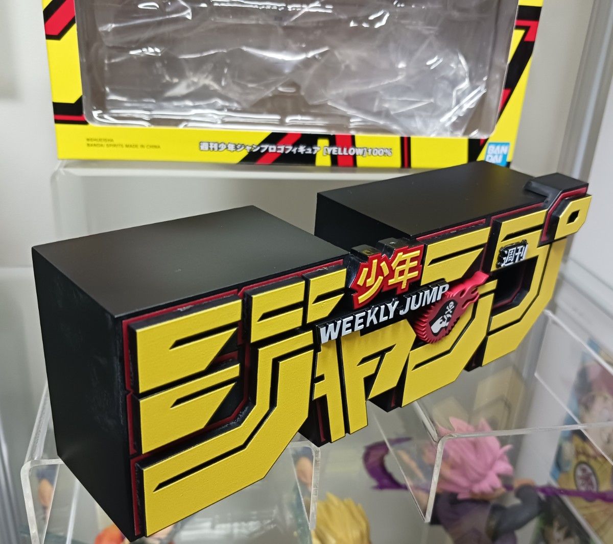 週刊少年ジャンプ ロゴフィギュア イエロー ジャンプ ロゴ フィギュア