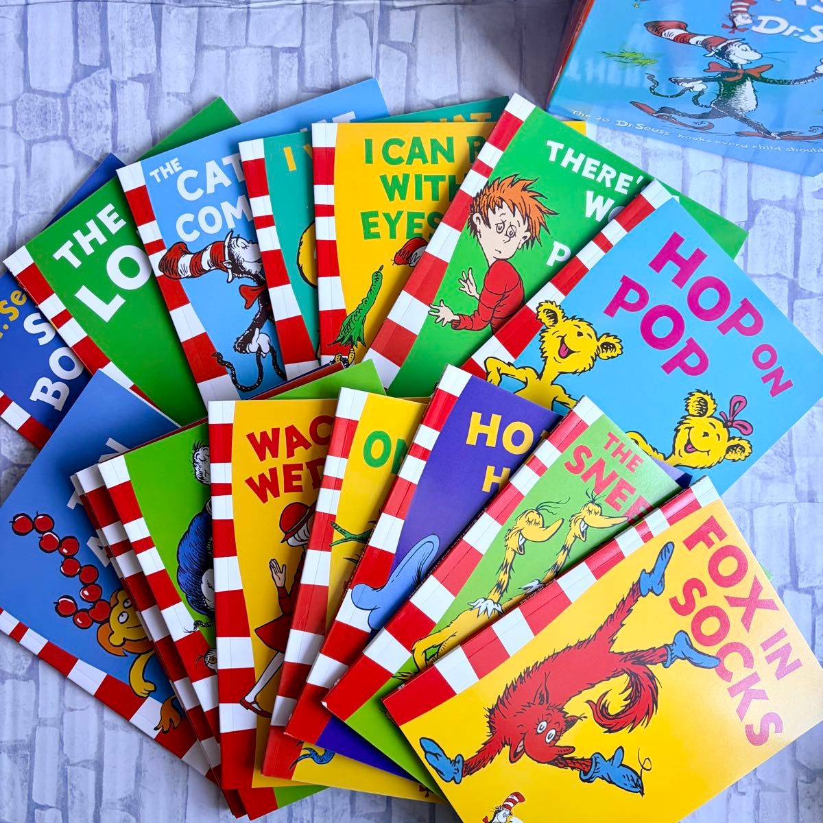 新品 英語絵本 Dr Seuss 20冊セット まとめ売り 子供向け Cat in the