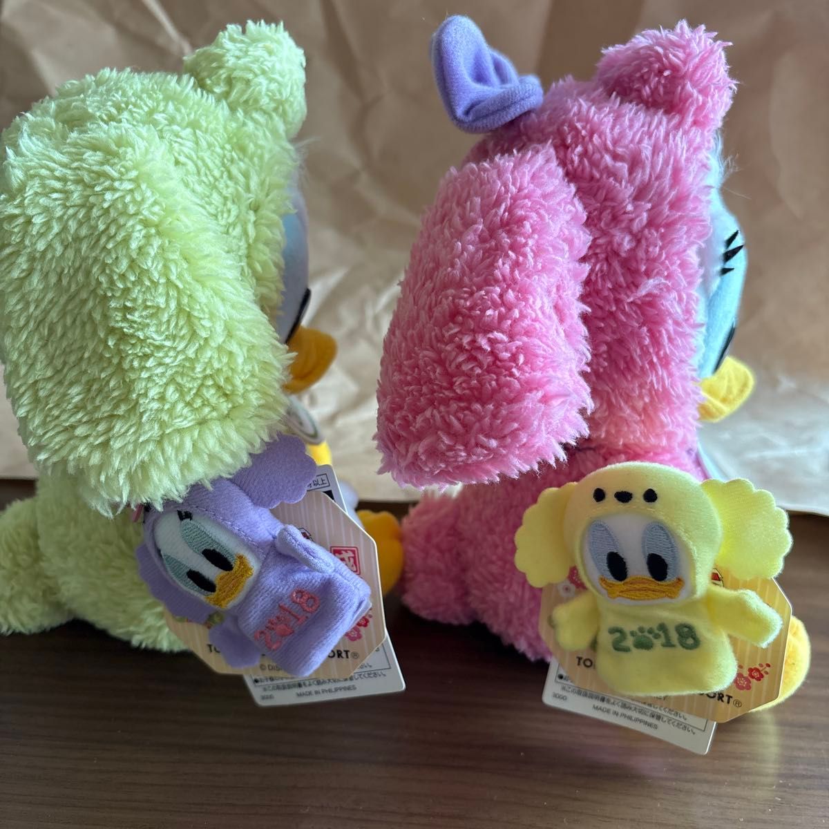 東京ディズニーリゾート ドナルド デイジー ぬいぐるみ 2018 干支 戌年