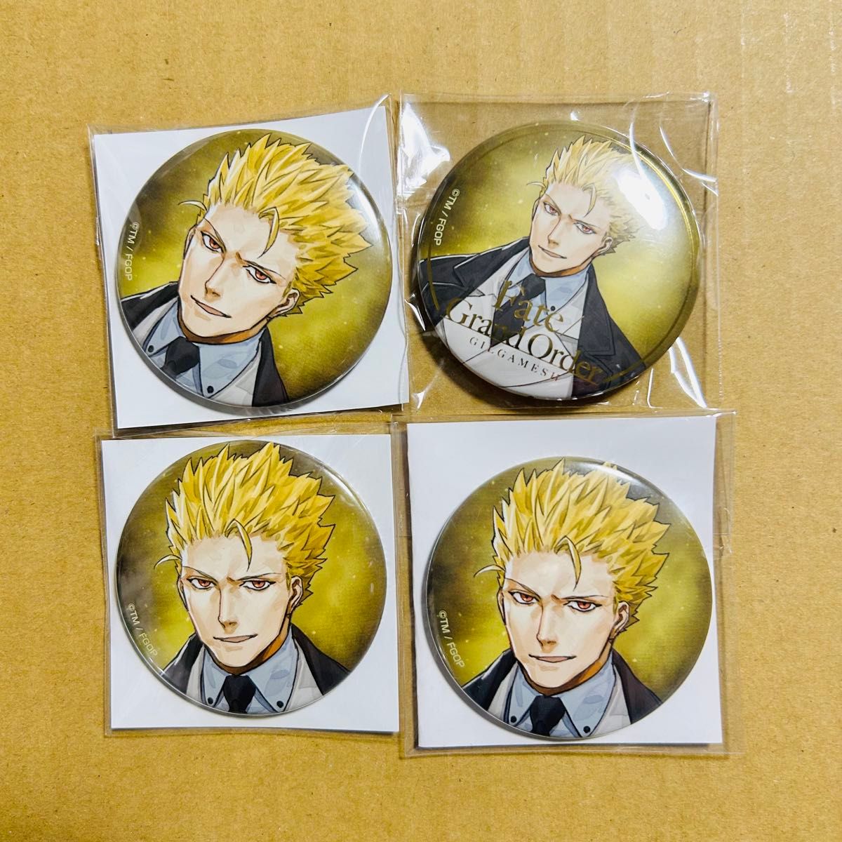 FGO AGF2024 ギルガメッシュ 缶バッジ 2種4個セット｜Yahoo!フリマ（旧