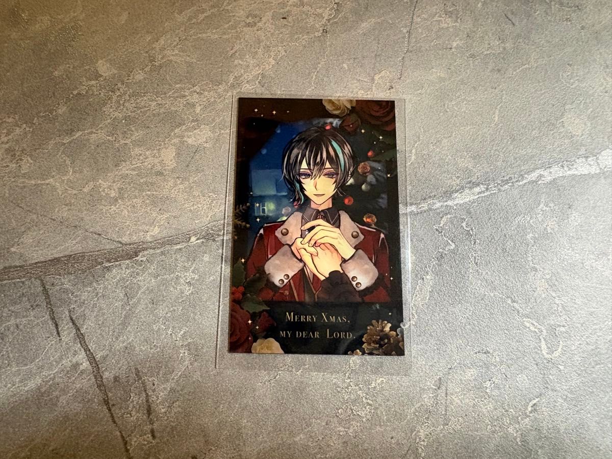 あくねこ 悪魔執事と黒い猫 ベリアン 3周年 グリッター缶バッジ