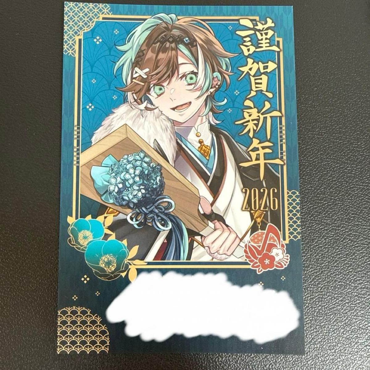 初噛みつき ブラフラ 缶バッジ 2026年 お正月ver 3点set 特典付き