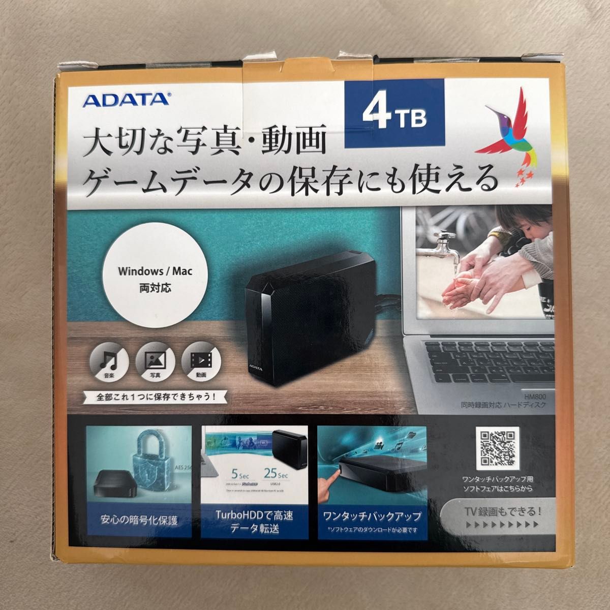ADATA 外付けハードディスク 4TB｜Yahoo!フリマ（旧PayPayフリマ）