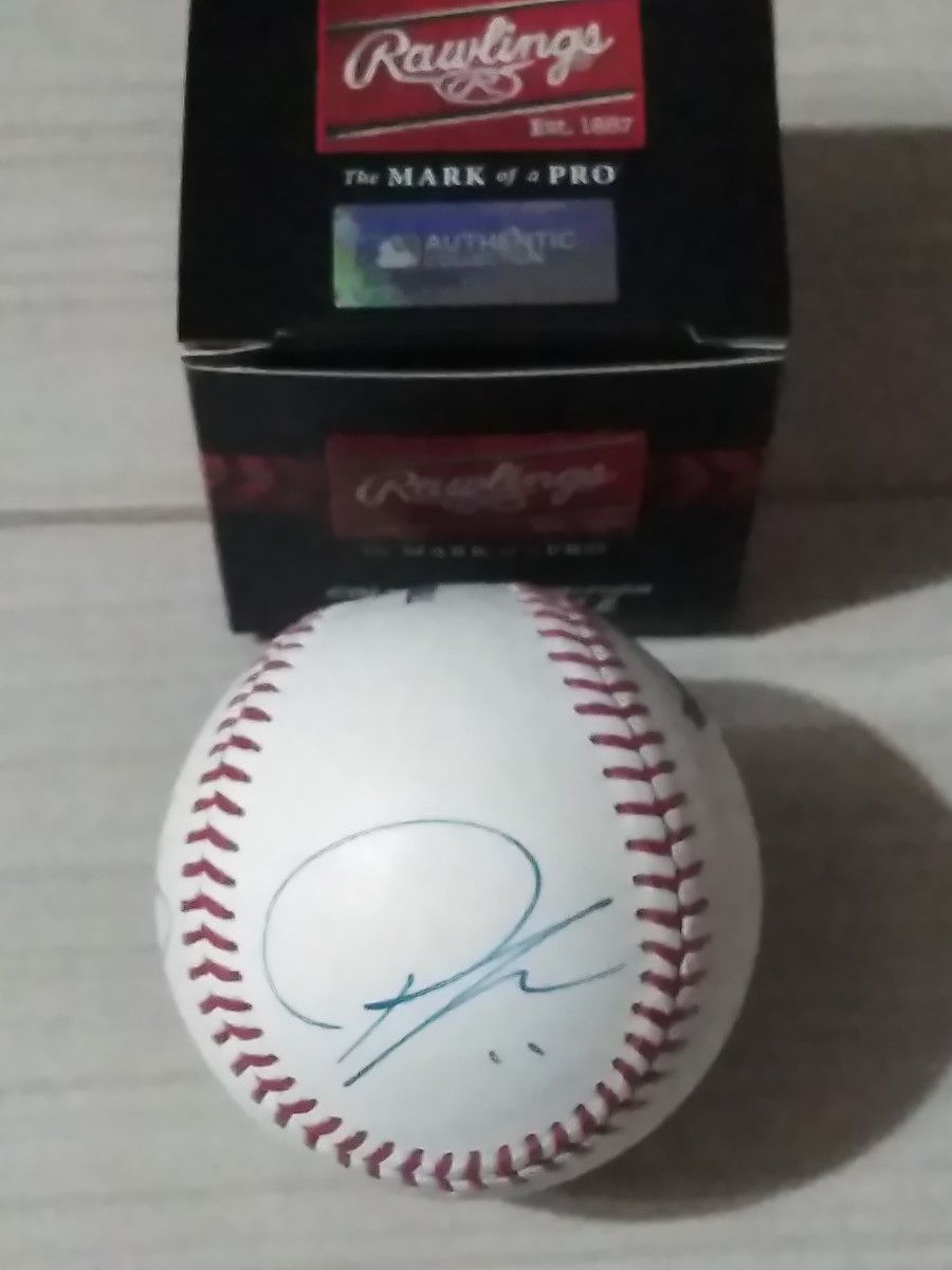 MLB試合球 大谷翔平 佐々木朗希 山本由伸 直筆サインボール