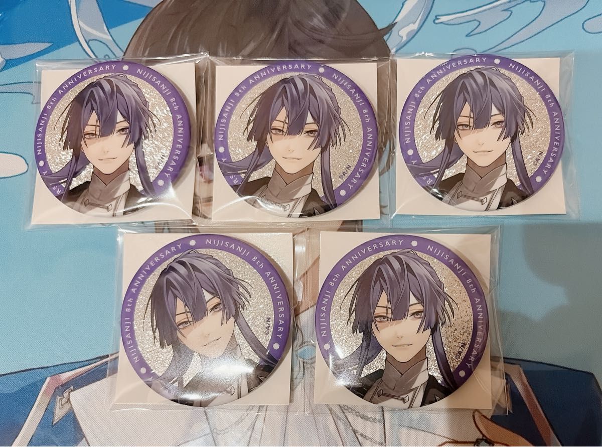 にじさんじ 8周年 ホログラム缶バッジ 長尾景｜Yahoo!フリマ（旧PayPay