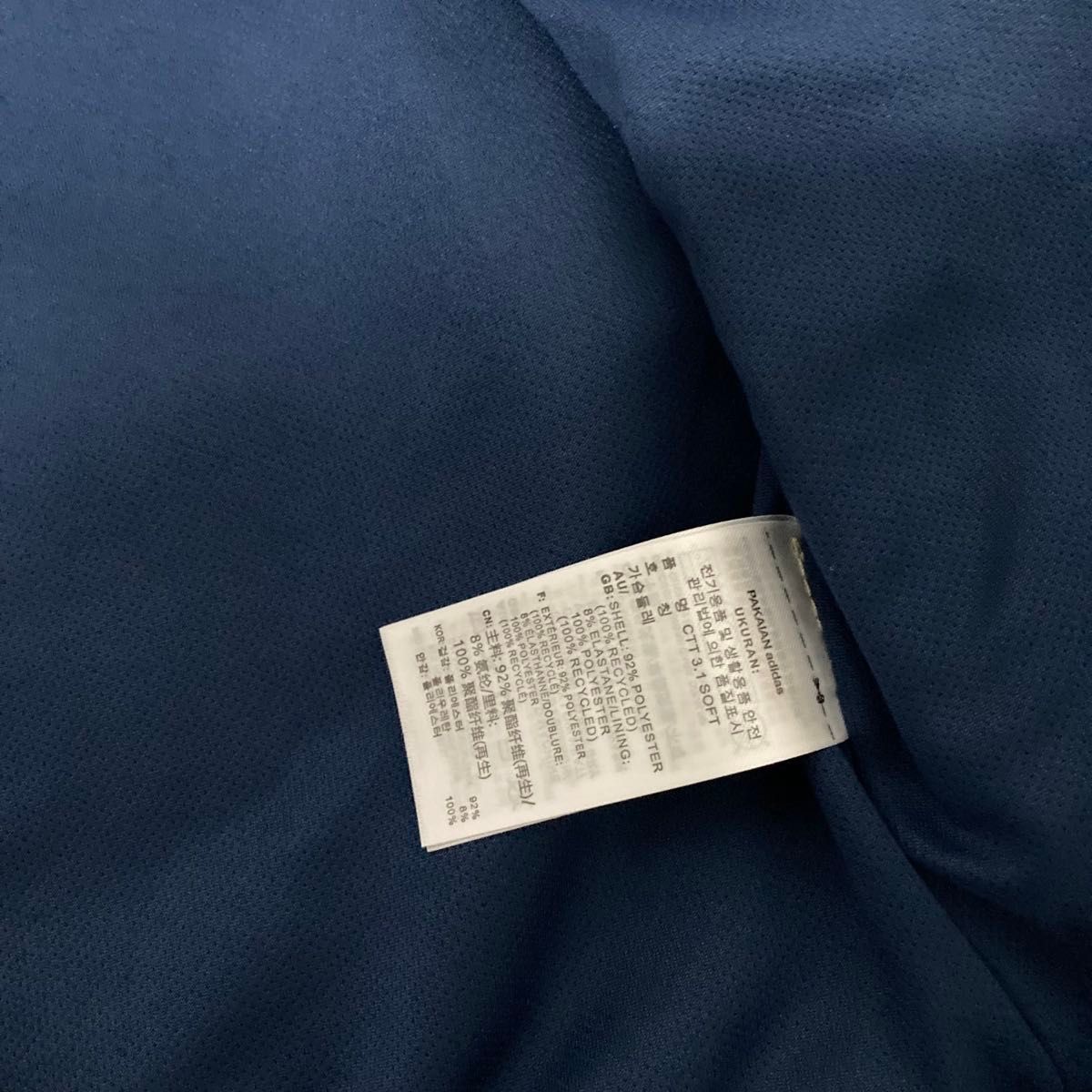 新品 adidasアディダス 中国限定 蛇年トラックジャケット ネイビー S