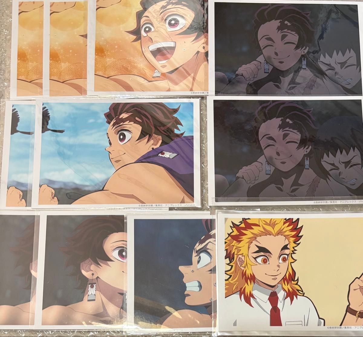 鬼滅の刃 竈門炭治郎 ufotable 場面写ブロマイドくじ セット キメツ