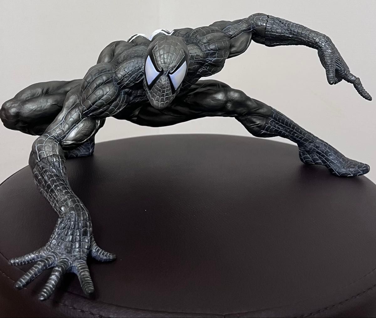 開封未展示品】ソフビナル スパイダーマン black suit ver ブラック