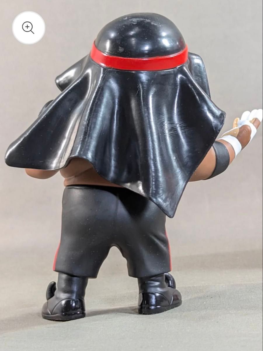 16dソフビコレクション アブドーラ・ザ・ブッチャー黒 ターバン着脱