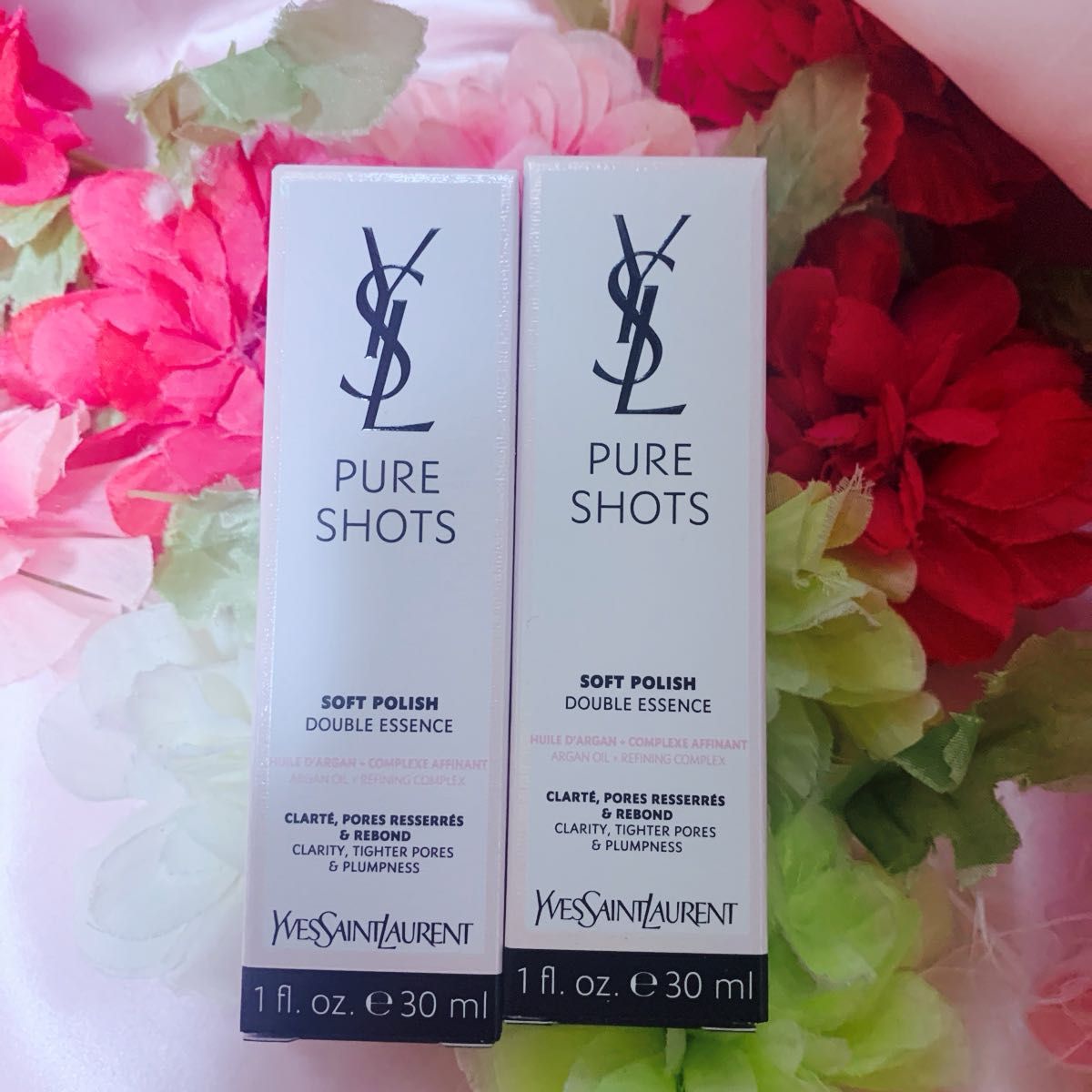 イヴ・サンローラン ピュアショット エッセンス ローション 30mL 2本