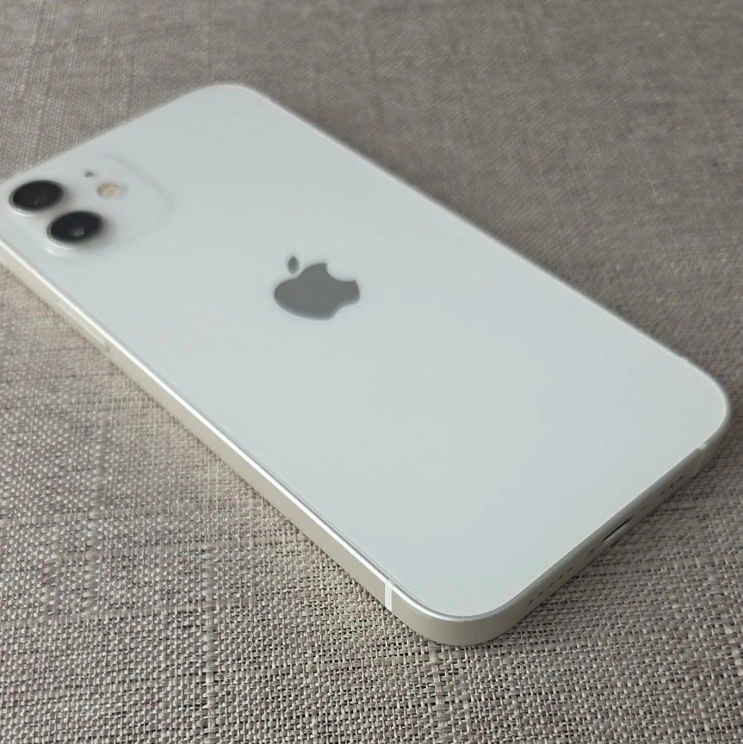美品 iPhone 12 ホワイト 128GB バッテリー100％ SIMフリー｜Yahoo