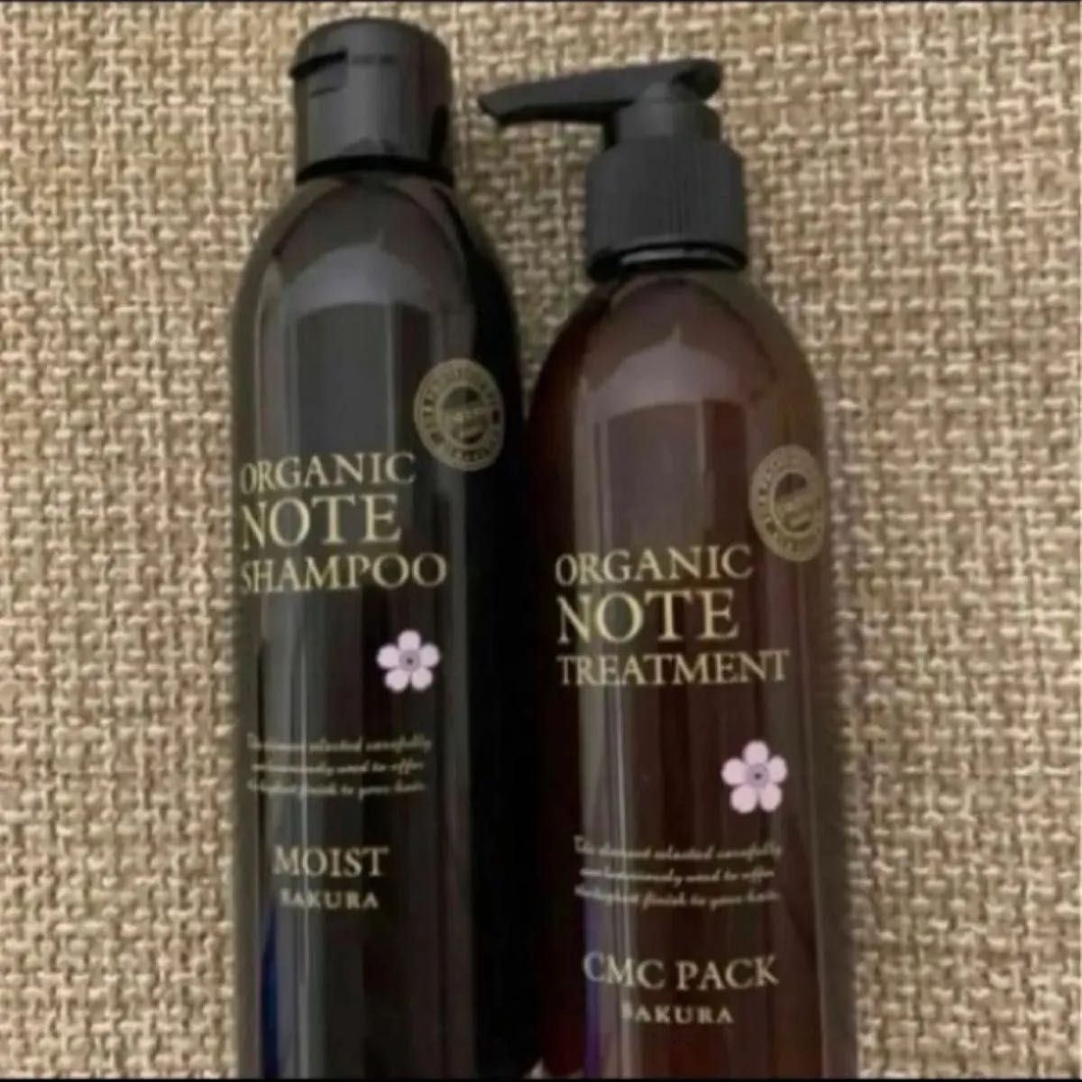 オーガニックノート サクラ シャンプー&ヘアトリートメント セット