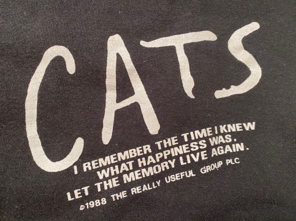 送料無料 美品 80s 日本製 japan made vintage CATS キャッツ