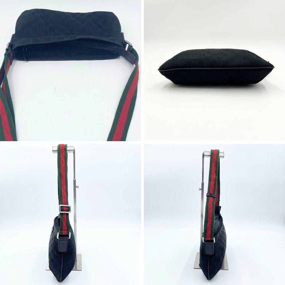 美品 GUCCI GGキャンバス シェリーライン ショルダーバッグ 189749