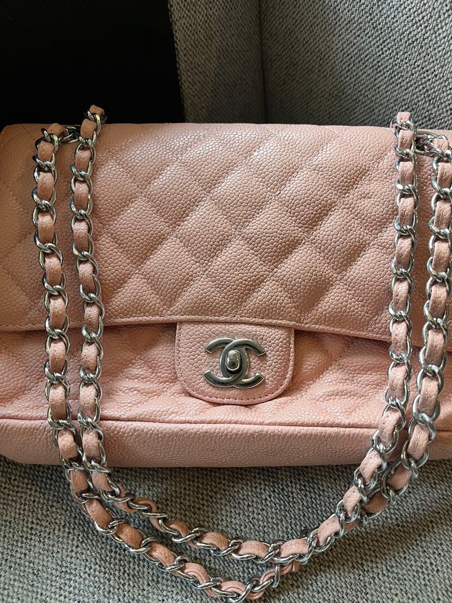 ノベルティ CHANEL ショルダーバッグ ジャンク マトラッセ ピンク