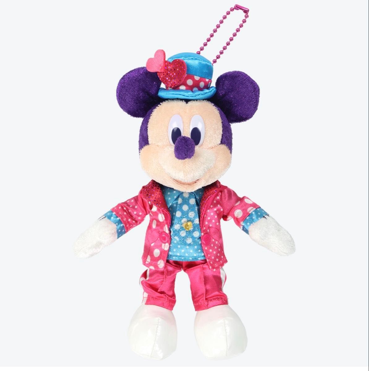 ぬいぐるみバッジ ミッキー ディズニーパルパルーザ ミニーの ファン