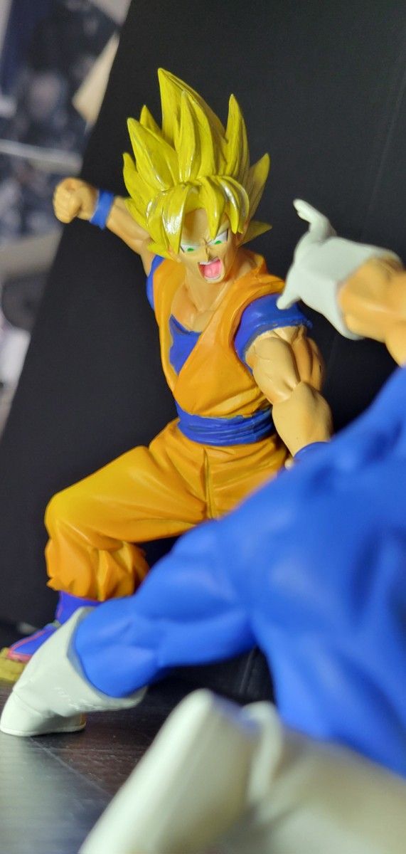 ドラゴンボールZ 孫悟空 ベジータ フィギュア 2体セット リペイント